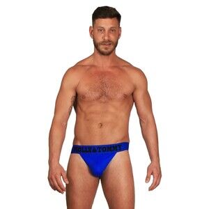 Men’s Molly & Tommy Mesh Thong in Royal Blue - Size Small or Medium, NWT